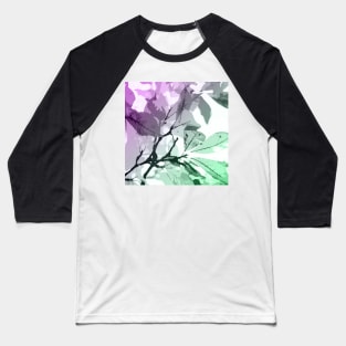 Autumn colors, leaves #oil #on #canvas 6 Baseball T-Shirt